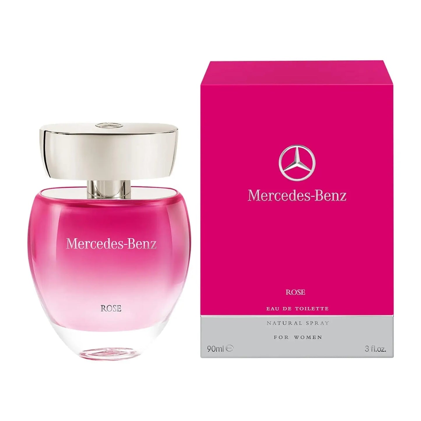 Mercedes Benz Rose Woman Eau de Toilette 90ml (Original)