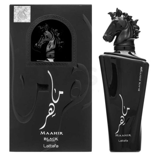 LATTAFA MAAHIR BLACK EDITION UNISEX EAU DE PARFUM 100ML