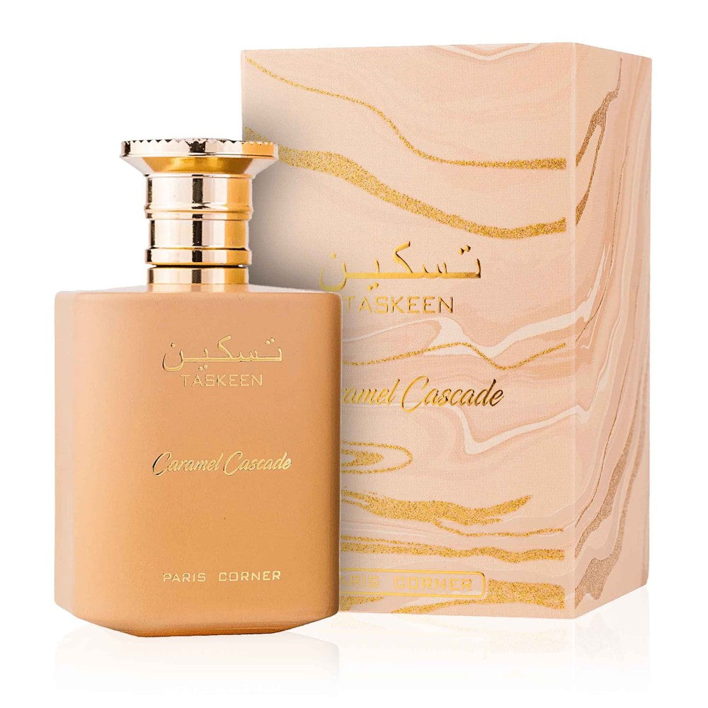 Paris Corner Taskeen Caramel Cascade Eau de Parfum 100ml (Original)