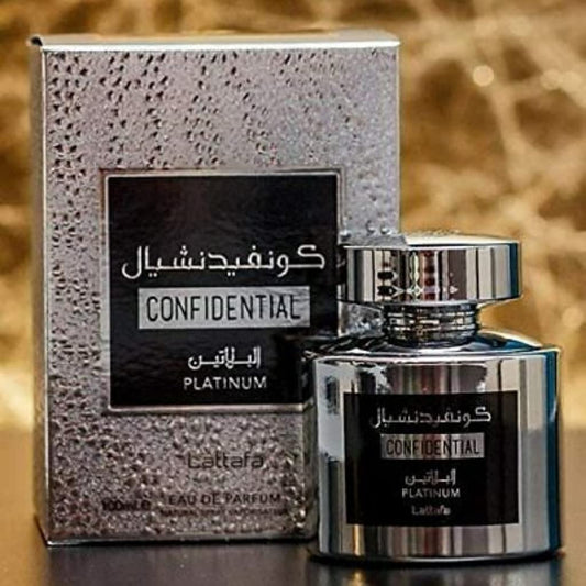 LATTAFA CONFIDENTIAL PLATINIUM EAU DE PARFUM