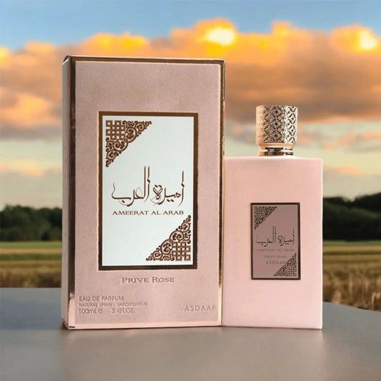 Lattafa Asdaaf Ameerat Al Arab Prive Rose Woman Eau de Parfum 100ml (Original)