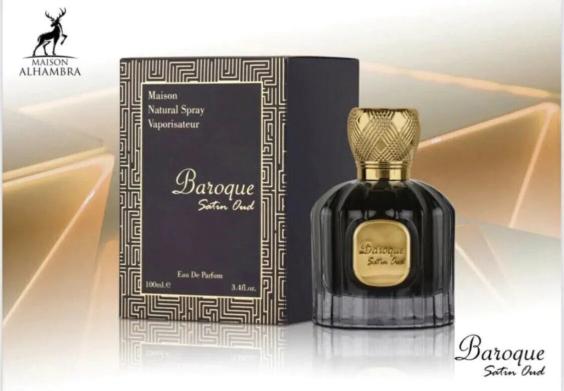 MAISON ALHAMBRA BAROQUE SATIN OUD MEN EAU DE PARFUM